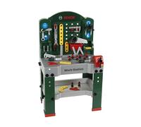 Theo Klein 8580 Etabli Work Station Bosch | avec 44 pièces différentes | Plan de Travail avec Fonction d'apprentissage | Dimensions : 61 cm x 44,5 cm x 101 cm | Jouet pour Enfants à partir de 3 Ans