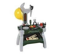 Theo Klein 8604 Bosch Etabli Junior I Avec casque, étau, outils, lattes, clous, vis et écrous I Dimensions : 49 cm x 29 cm x 71 cm I Jouet pour enfants à partir de 2 ans