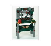 Klein Établi Bosch 8637 Workbench – Réglable en hauteur, outils à piles, accessoires – Dès 3 ans