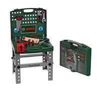 Etabli de bricolage pliable enfant - BOSCH - Klein - 7 pièces - Rouge