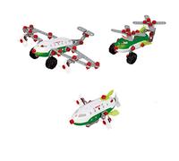 Theo Klein 8790 Bosch 3 en 1 Set de Construction "Aircraft Team" I Pour Construire Différents Engins Aériens I Jouet pour Enfants à Partir de 3 ans