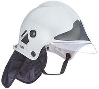 Theo Klein 8924 Casque de pompier gris avec visière fixe et protège-nuque - Avec serre-tête ajustable - Dimensions : 31 x 17,5 x 21 cm - Pour les enfants à partir de 3 ans