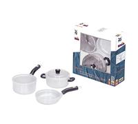 Theo Klein 9435 WMF Set de Trois casseroles I Set de Cuisson et Accessoires de Cuisine pour Enfants, de Haute qualité I Jouet pour Enfants à partir de 3 Ans