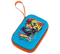 Theo Klein 9653 Trousse de Transport Hot Wheels, Rangement Pratique pour Les Voitures et Les Accessoires, avec Support en Caoutchouc et Filet, Produit sous Licence Officielle