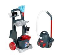 Theo Klein Aspirateur avec Chariot de ménage, 7 pièces, à partir de 2 Ans