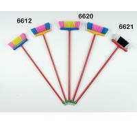 Theo Klein Balai pour enfants Jouets Balai grand 3 couleurs assorties (1 pièce)
