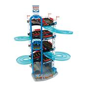 Klein Garage Bosch 5 niveaux – ascenseur, station-service et lavage – 2 petites voitures incluses