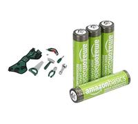 Theo Klein Bosch Ceinture Outils, Ixolino, 3+ Ans, & Piles AAA Rechargeables Amazon Basics 4 pcs, 850mAh
