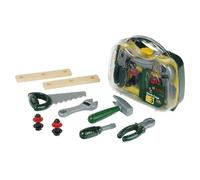 Theo Klein Mallette à outils 8465 Bosch – nombreux accessoires – 27x9,5x23 cm – dès 3 ans