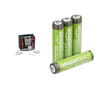 Theo Klein Bosch Machine à Café, Sons réalistes, 3+ Ans, & Piles AAA Rechargeables Amazon Basics 4 pcs, 850mAh