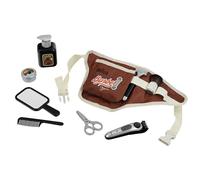 Theo Klein Set barbier 5838 Braun- sacoche du ventre avec de nombreux ustensiles de magasin de barbe