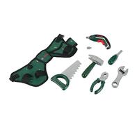 Theo Klein Ceinture à outils Bosch 8313 – Visseuse électronique Ixolino II, 5 outils, dès 3 ans