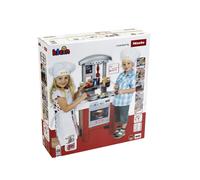 Theo Klein 9106 Cuisine Miele Starter - avec Four, évier, Plaque de Cuisson avec Module sonore, hotte, Nombreux Accessoires, etc. - Dimensions : 57 x 27 x 90 cm - pour Enfants à partir de 3 Ans