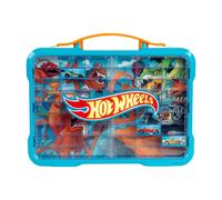 Theo Klein Hot Wheels Valise de Présentation 2408 avec Fonction Lumineuse pour 54 Voitures
