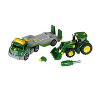 Theo Klein – Tracteur John Deere avec transporteur – Échelle 1:24