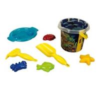Theo Klein Seau à sable AquaAction Coral Reef (1 litre) avec accessoires, Jeux de jardin