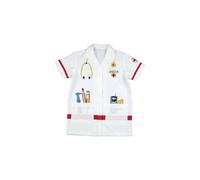 KLEIN - Blouse docteur en tissu avec motifs imprimés