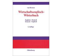 Theodor Van Bernem Wirtschaftsenglisch-Wörterbuch (Relié)