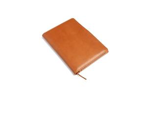 Theodore Moleskine XL - Housse en cuir B5 pour ordinateur portable avec journal inclus - Padfolio pour tablette, téléphone, ordinateur portable, cartes de visite, poches pour stylo et téléphone