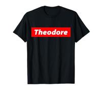 Theodore Name 90's Streetwear Y2K Tenue Théo for Theodores T-Shirt