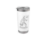 Theodore Roosevelt Basketball Gobelet isotherme en acier inoxydable double paroi