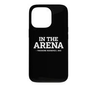 Theodore Roosevelt Citation Histoire Leadership Motivation Coque pour iPhone 13 Pro