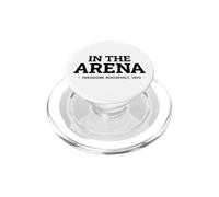 Theodore Roosevelt Citation Histoire Leadership Motivation PopSockets PopGrip pour MagSafe
