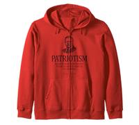 Theodore Roosevelt Patriotisme Citation Noir Sweat à Capuche