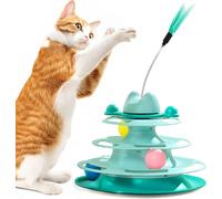 THEODORE' S TOWER jouet interactif pour chat avec balles