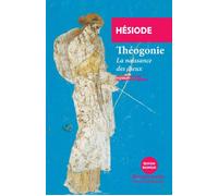 Théogonie La naissance des dieux - Hésiode - Rivages - Poche - Essai