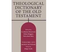 Theological Dictionary Of The Old Testament, Volume Xvi