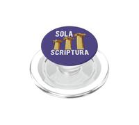 Théologie de la réforme protestante chrétienne Sola Scriptura PopSockets PopGrip pour MagSafe