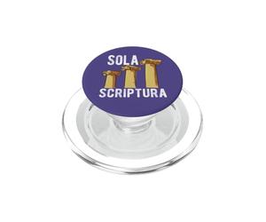 Théologie de la réforme protestante chrétienne Sola Scriptura PopSockets PopGrip pour MagSafe