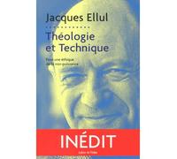 Théologie et technique Pour une éthique de la non-puissance - Jacques Ellul - Labor Et Fides - broché - Essai