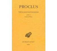 Théologie platonicienne. Tome VI : Livre VI. Index général
