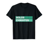 Théologie réformée Christ Alone Design Solus Christus T-Shirt
