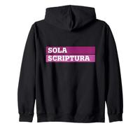 Théologie réformée Écriture Seule Design Sola Scriptura Art Sweat à Capuche