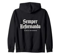 Théologie réformée Semper Reformanda Toujours réformant Sweat à Capuche