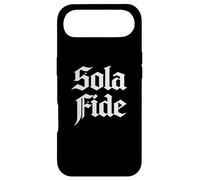 Théologie réformée Sola Fide Faith Alone Design chrétien Coque pour iPhone Air