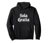 Théologie réformée Sola Gratia Calviniste Chrétien Design Sweat à Capuche