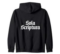 Théologie réformée Sola Scriptura Bible Authority Design Sweat à Capuche