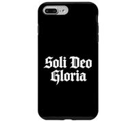 Théologie réformée Soli Deo Gloria Art chrétien Coque pour iPhone 7 Plus/8 Plus