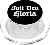 Théologie réformée Soli Deo Gloria Art chrétien PopSockets PopGrip pour MagSafe