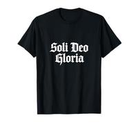 Théologie réformée Soli Deo Gloria Art chrétien T-Shirt