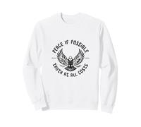 Théologie réformée Truth at All Costs Martin Luther - Noir Sweatshirt
