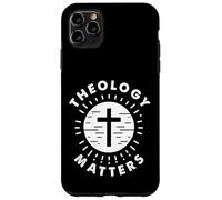Theology Matters Croix de Jésus Philosophe moderne Coque pour iPhone 11 Pro Max