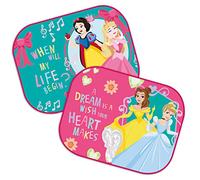 Theonoi Lot de 2 pare-soleil pour voiture Motif au choix Minnie Mouse - La Reine des neiges - Princesse - Sofia Protection anti-UV