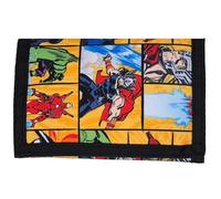 Theonoi Porte-monnaie pour Enfants Portefeuille pour Garçons et Filles Accessoire pour Sac d'école et Cartable, Avengers, 9 x 13 cm