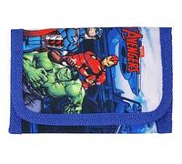 Theonoi Porte-monnaie pour enfants, pour garçons et filles, Avengers, 9 x 13 cm, Bande dessinée