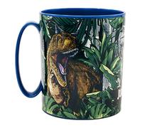 Theonoi Réutilisable - Tasse en plastique 350 ml Avengers Tasse en plastique sans BPA - Passe au micro-ondes - Cadeau garçon (Jurassic)